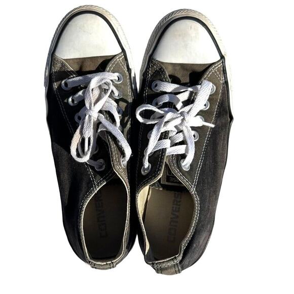 Converse Unisex Sneakers Shoes Chuck Taylor All Star Low Top Athletic Gray Green - Picture 6 of 11